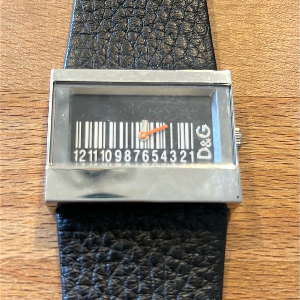 D & G Barcode Watch with box.